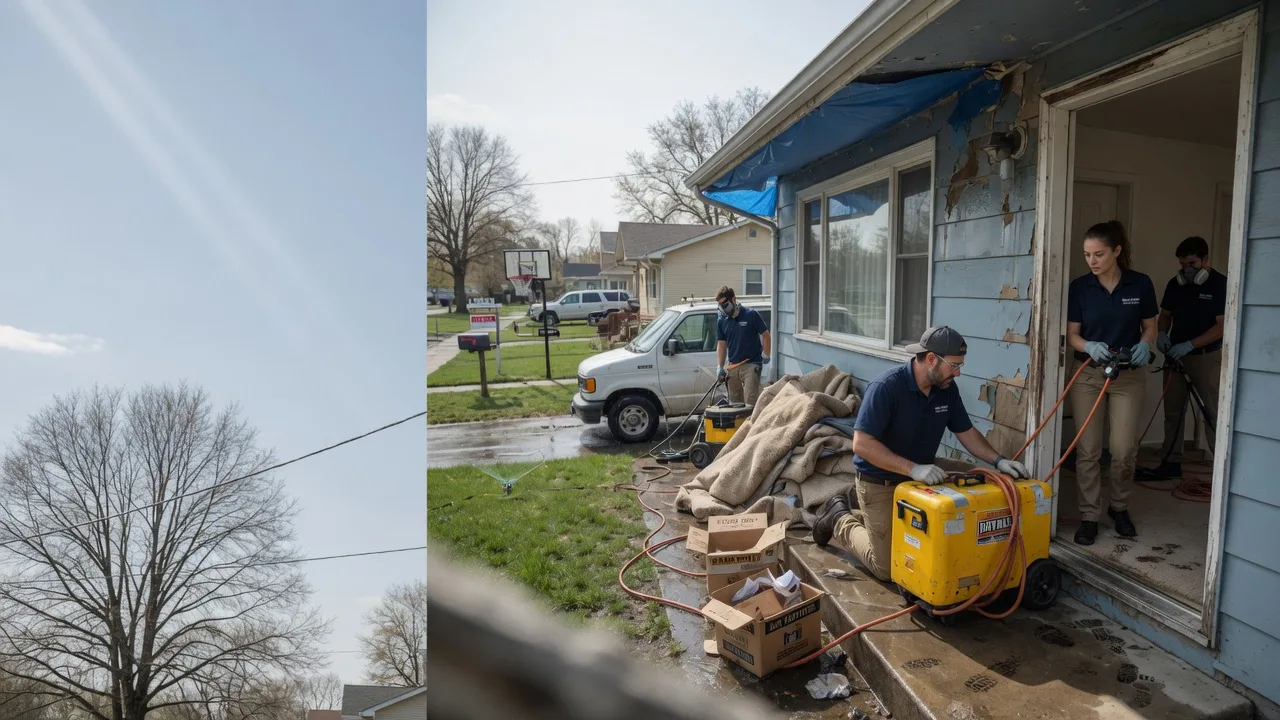 Basement Flood Cleanup in North Webster, IN near me